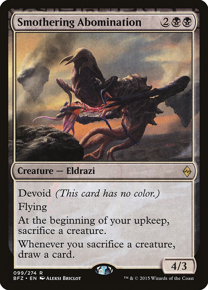 Smothering Abomination | Battle for Zendikar Foil | Modern | Card Kingdom