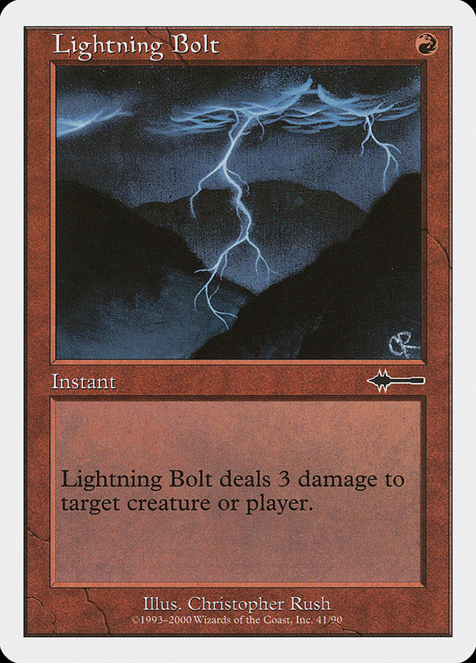 Lightning Bolt | Beta | Card Kingdom