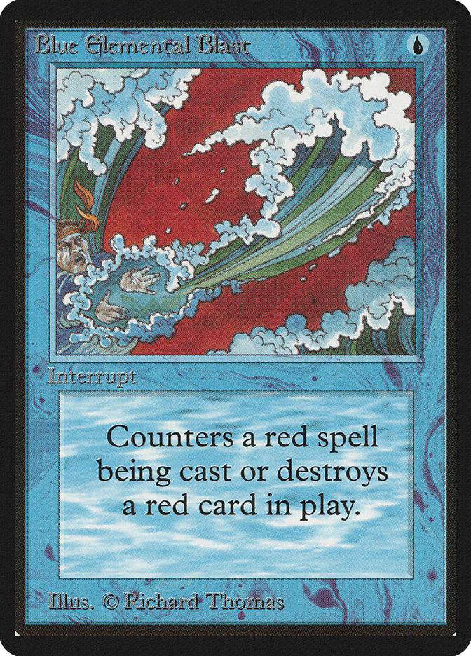 Red Elemental Blast | Beta | Card Kingdom