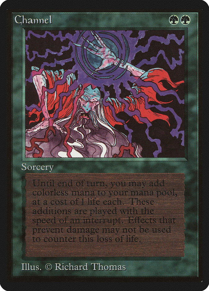 mtg beta cards Mind Twist | Beta