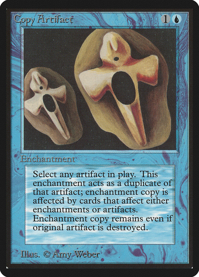 mtg copy artifact リバイズド MTG - Copy Artifact (Revised