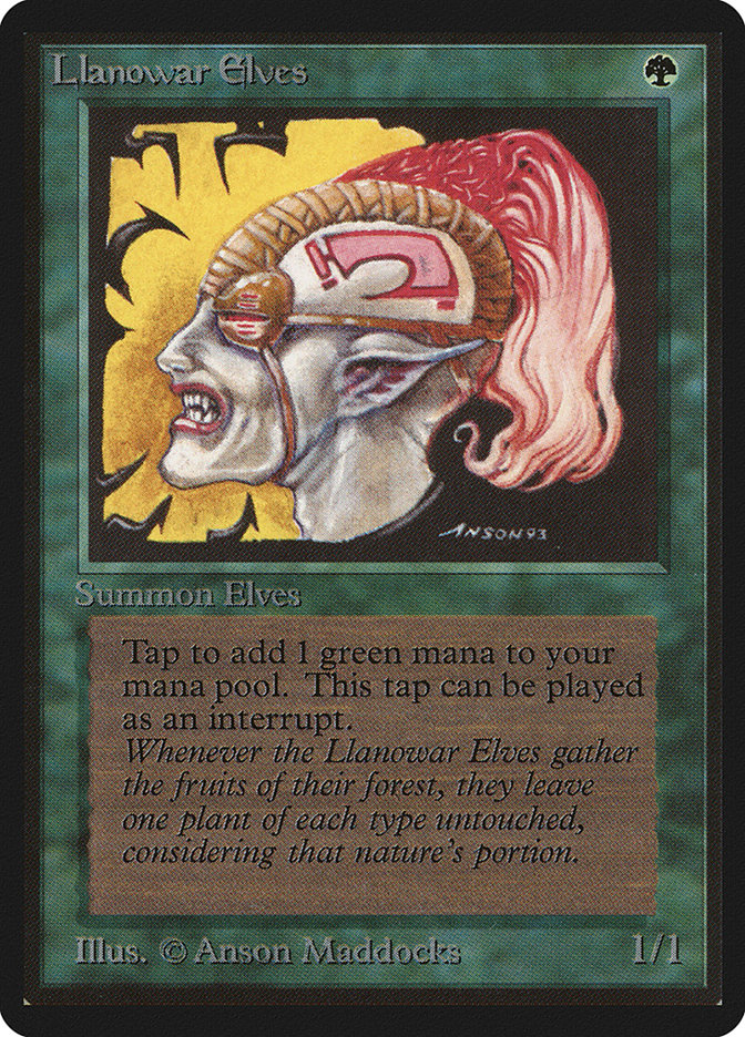 Llanowar Elves | Beta | Card Kingdom