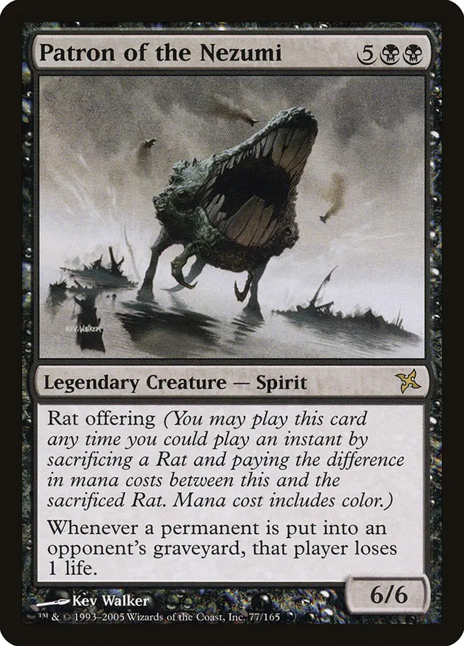 mtg betrayers of kamigawa card list Booster Pack Rat Ninja Betrayers of Kamigawa (BOK) Card