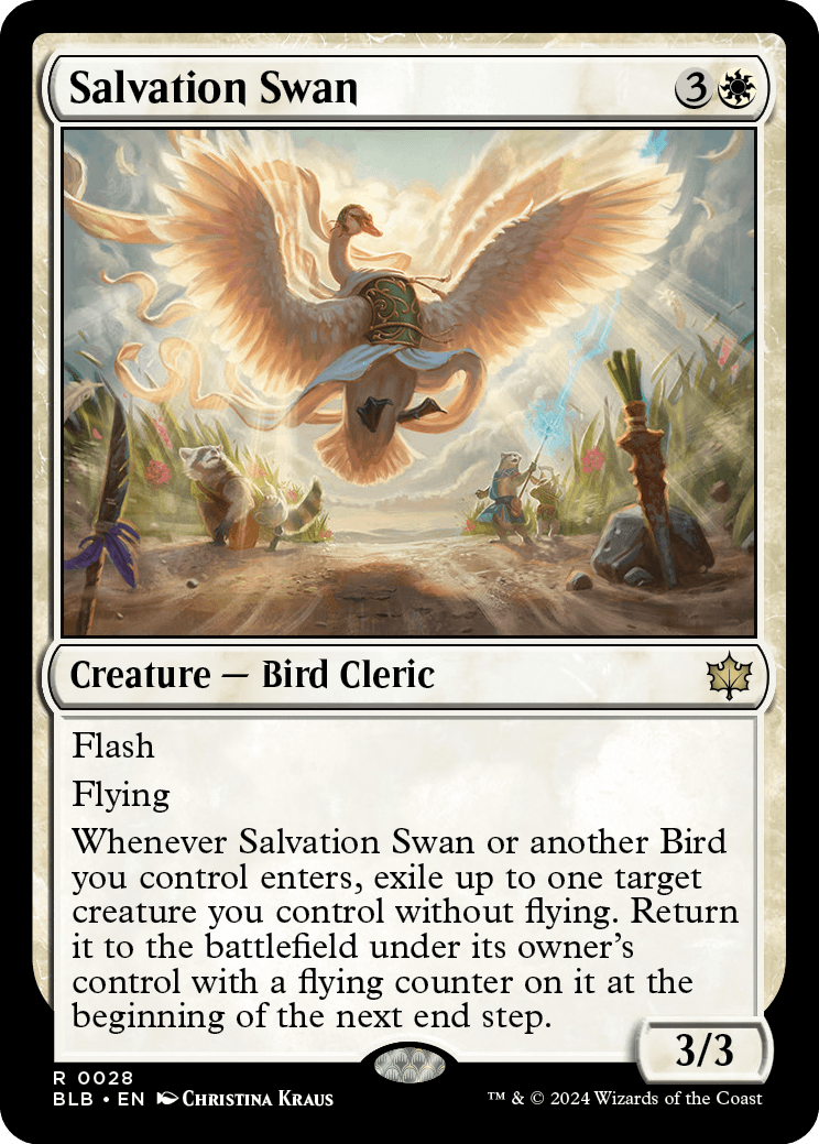 Salvation Swan | Bloomburrow Foil | Standard | Card Kingdom