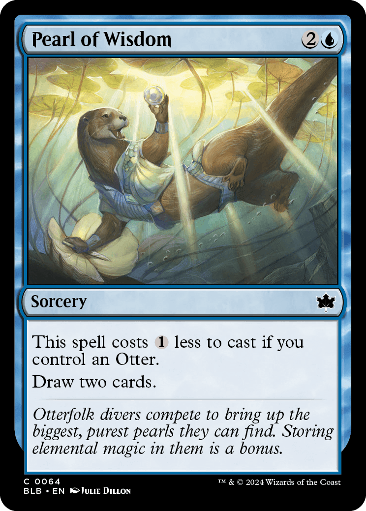 Pearl of Wisdom | Bloomburrow Foil | Standard | Card Kingdom