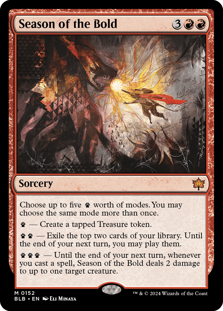Season of the Bold | Bloomburrow | Standard | Card Kingdom