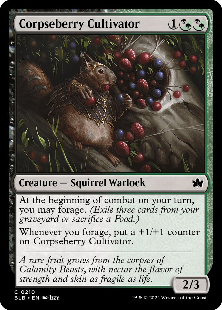 Corpseberry Cultivator | Bloomburrow Foil | Standard | Card Kingdom