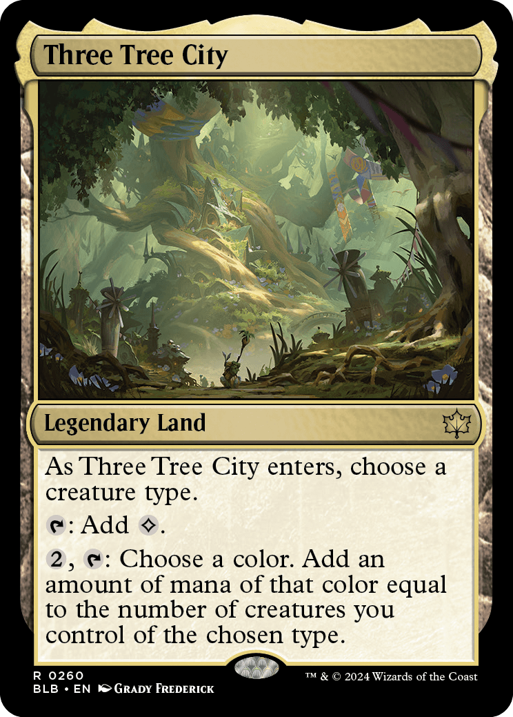 Three Tree City | Bloomburrow Foil | Standard | Card Kingdom