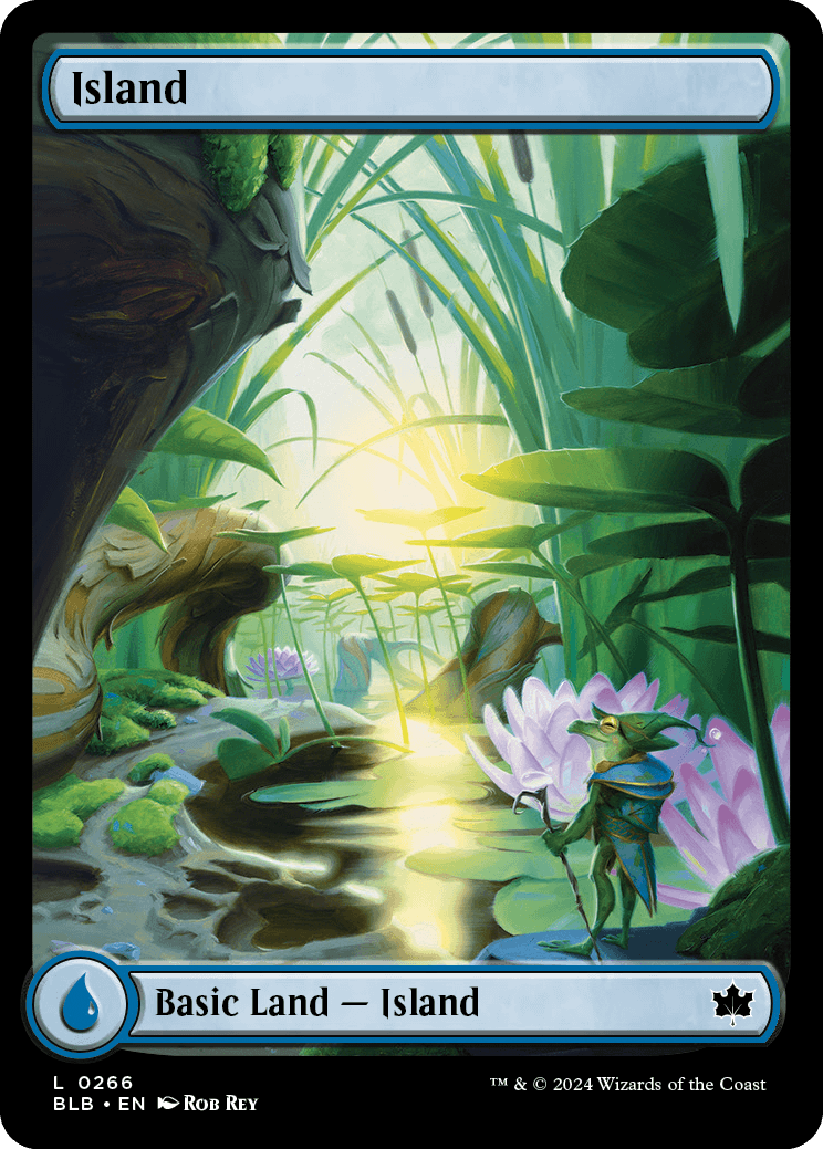 mtg bloomburrow card kingdom Mountain (#277) (full art)