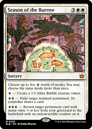 mtg bloomburrow card values Magic The Gathering - Commander Bloomburrow (BLB) #112 Illustrated by Dominik Mayer Magic Magic The Gathering Bloomburrow Single