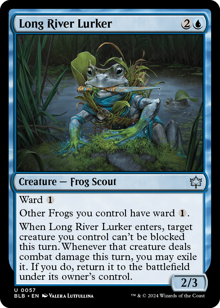Long River Lurker | Bloomburrow Foil | Standard | Card Kingdom