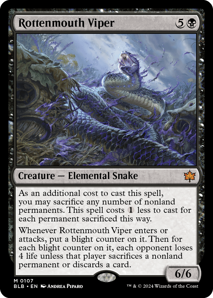 mtg textless cards Sakura-Tribe Elder (foil) (full art)