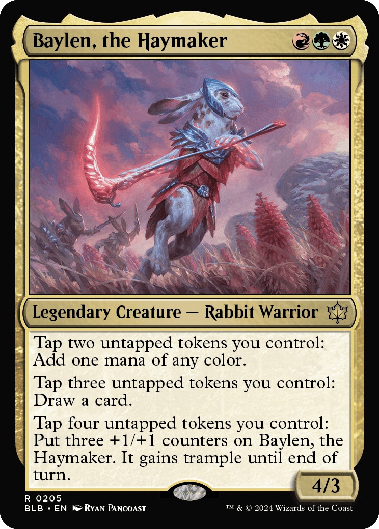 mtg bloomburrow card kingdom Baylen, the Haymaker | Bloomburrow | Standard