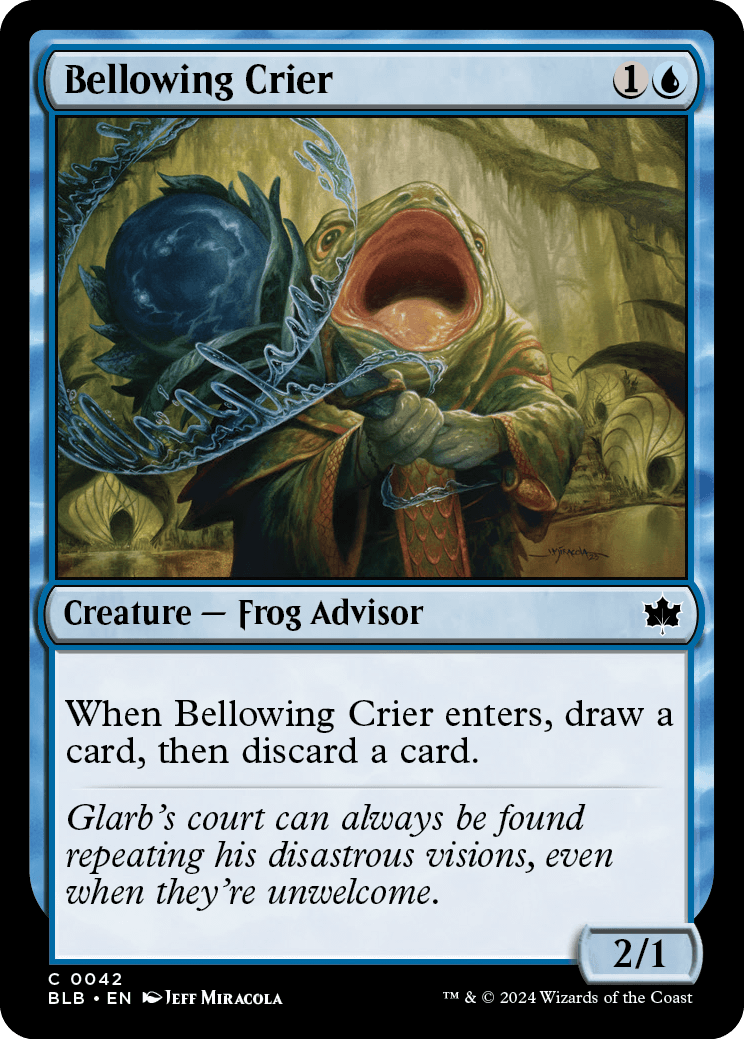 Bellowing Crier | Bloomburrow | Standard | Card Kingdom