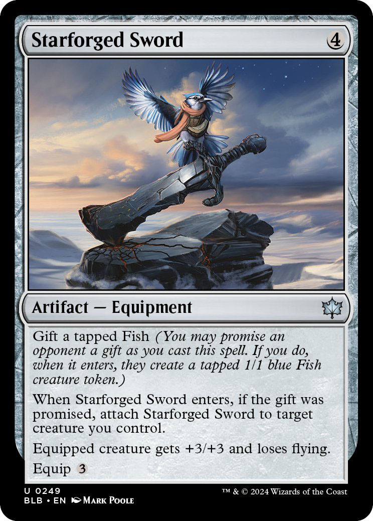 Starforged Sword | Bloomburrow | Standard | Card Kingdom
