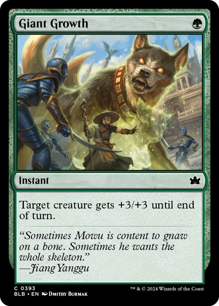 Giant Growth | Bloomburrow | Standard | Card Kingdom