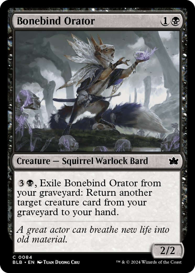Bonebind Orator | Bloomburrow | Standard | Card Kingdom