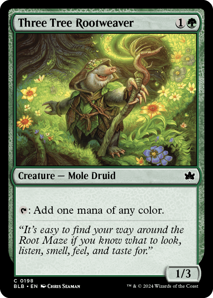 Three Tree Rootweaver | Bloomburrow | Standard | Card Kingdom
