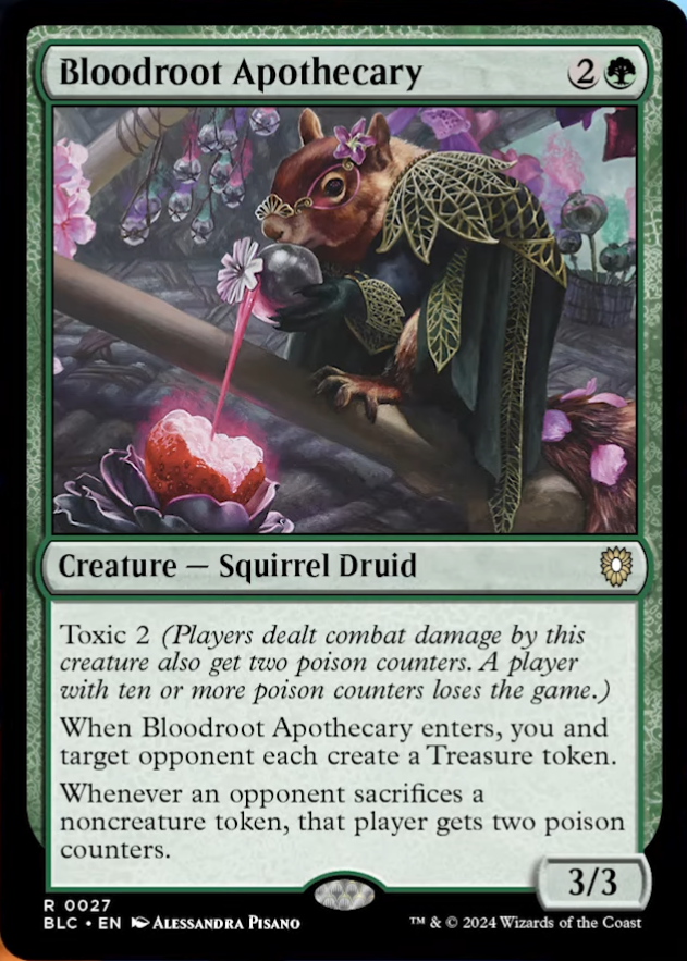 Bloodroot Apothecary | Bloomburrow Commander Decks | Commander | Card  Kingdom