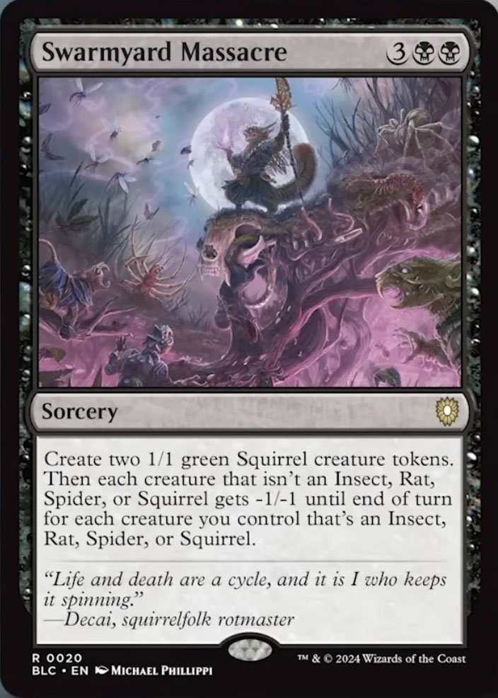 Swarmyard Massacre | Bloomburrow Commander Decks | Commander | Card Kingdom