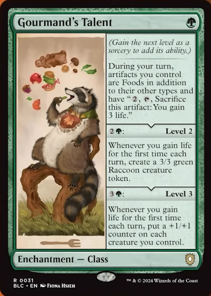 Gourmand's Talent | Bloomburrow Commander Decks | Commander | Card Kingdom