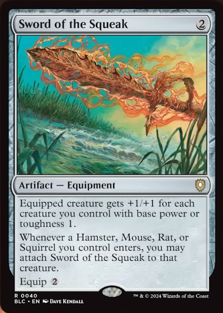Sword of the Squeak | Bloomburrow Commander Decks | Commander | Card Kingdom
