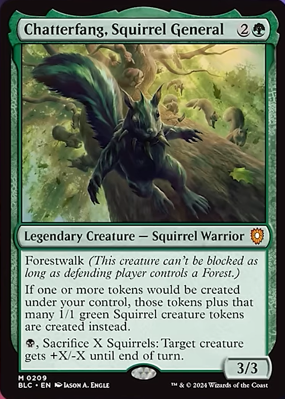 mtg squirrel commander deck Amazon.com: Magic: The Gathering Bloomburrow Commander Deck main image 1