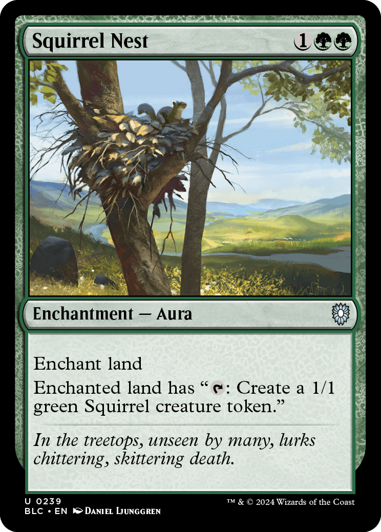 Squirrel Nest | Bloomburrow Commander Decks | Commander | Card Kingdom