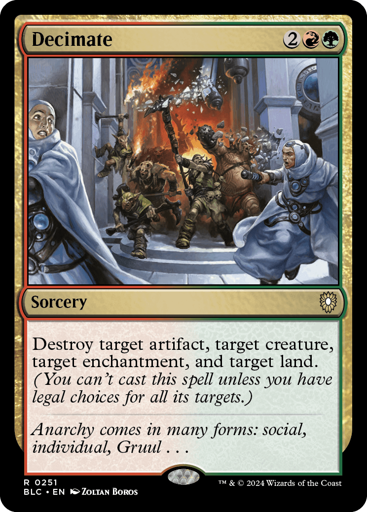 Decimate | Bloomburrow Commander Decks | Commander | Card Kingdom