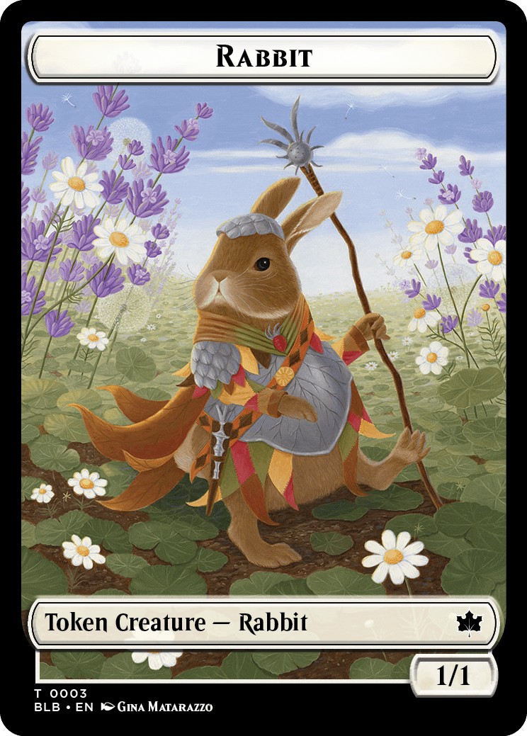 mtg rabbit commander deck Elite - Selesnya Green White - Modern & Pioneer Legal - Custom Built - Magic The Gathering - MTG The Gathering set Bloomburrow Commander. Elite Commander Rabbit Deck -