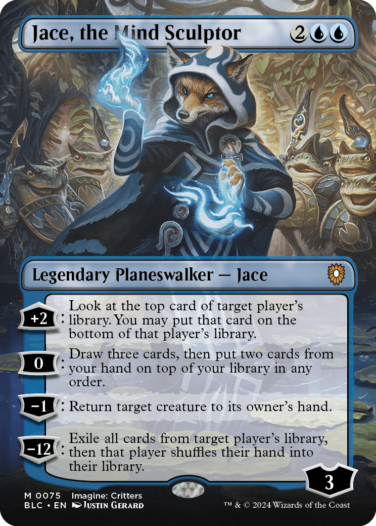 Jace, the Mind Sculptor | Bloomburrow Commander Decks Variants