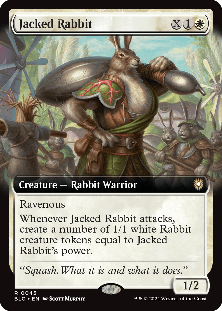 Jacked Rabbit | Bloomburrow Commander Decks Variants | Commander | Card  Kingdom