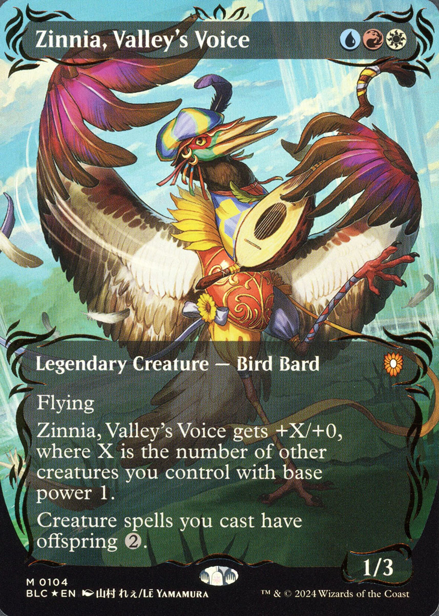 Zinnia, Valley's Voice | Bloomburrow Commander Decks