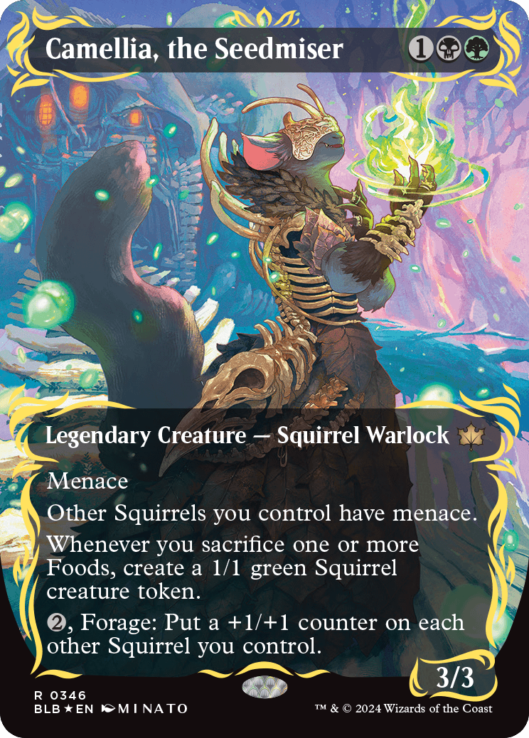 Hazel of the Rootbloom | Bloomburrow Commander Decks Variants Foil