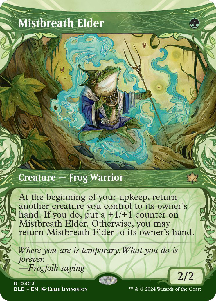 Clement, the Worrywort | Bloomburrow Variants Foil | Standard
