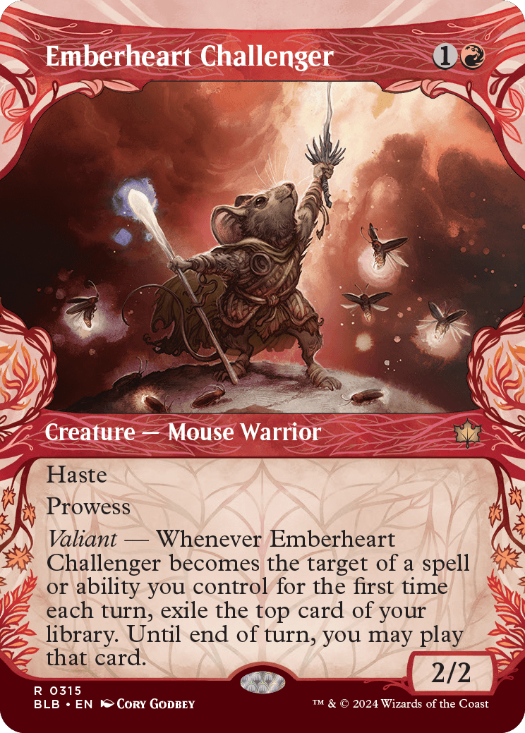Emberheart Challenger | Bloomburrow Variants Foil | Standard