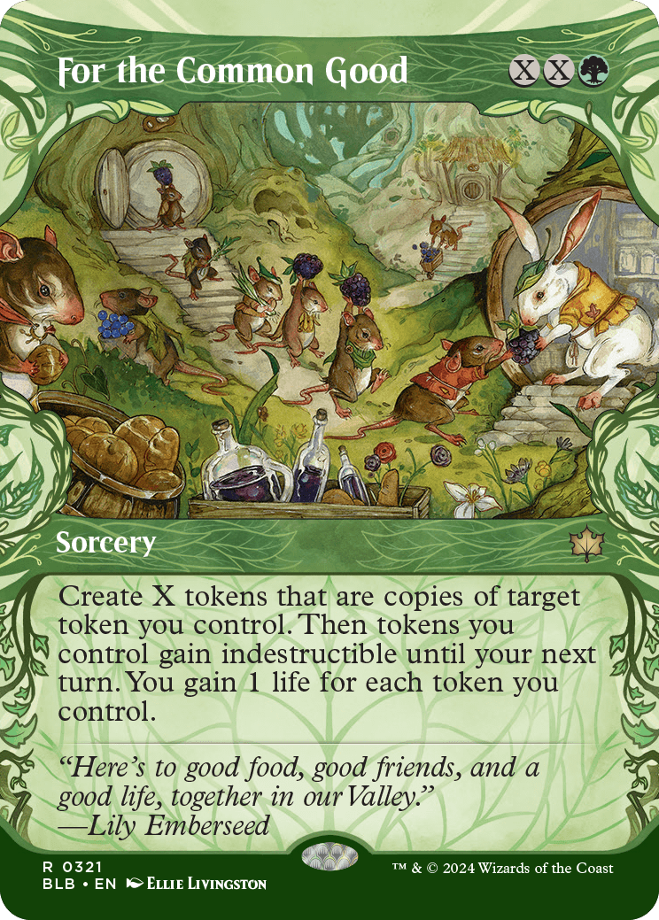 Three Tree City | Bloomburrow Variants Foil | Standard