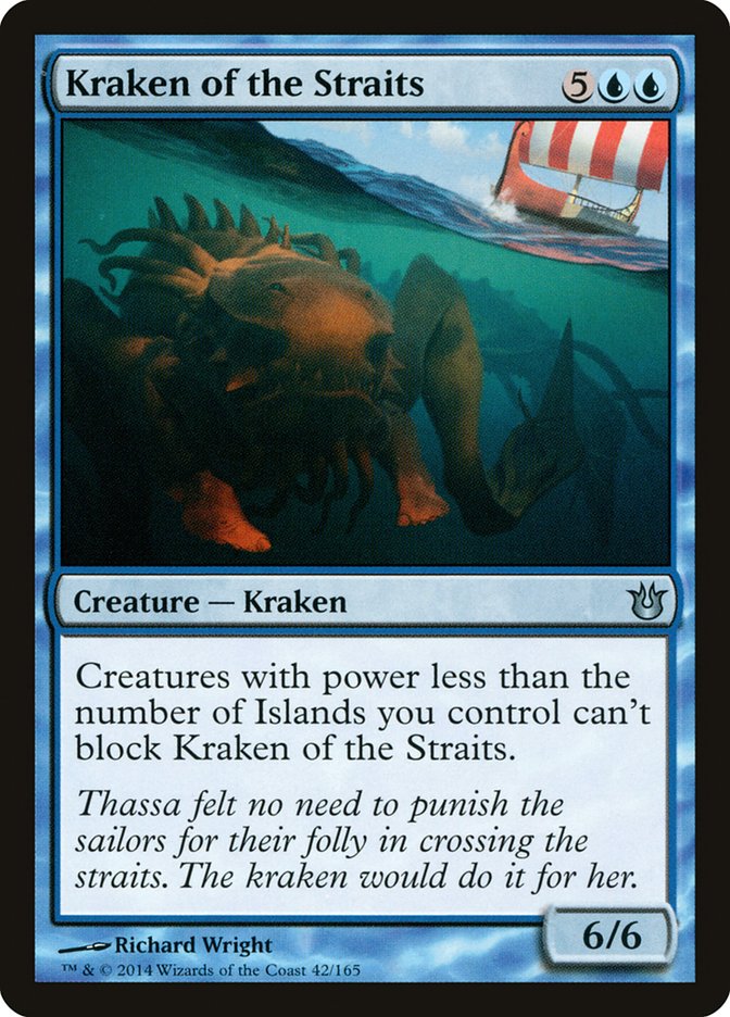 Kraken of the Straits | Born of the Gods | Modern | Card Kingdom