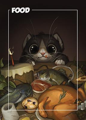 Magic The Gathering Cards | Card Kingdom Tokens | Food Token | (variation)
