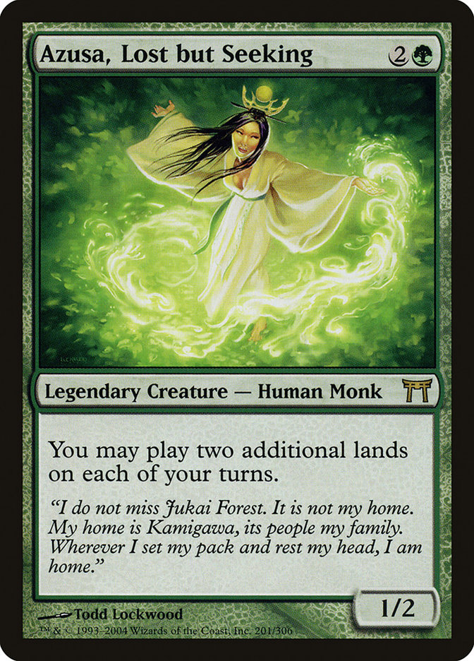 Azusa, Lost but Seeking | Champions of Kamigawa Foil | Modern