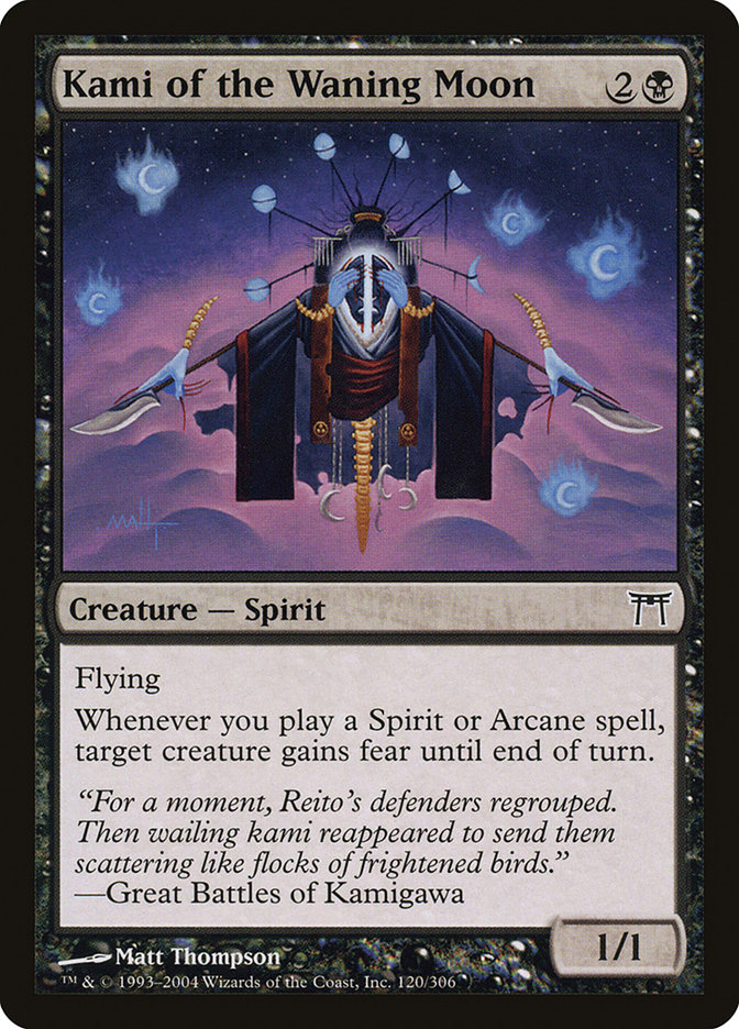 Kami of the Waning Moon | Champions of Kamigawa | Modern | Card Kingdom