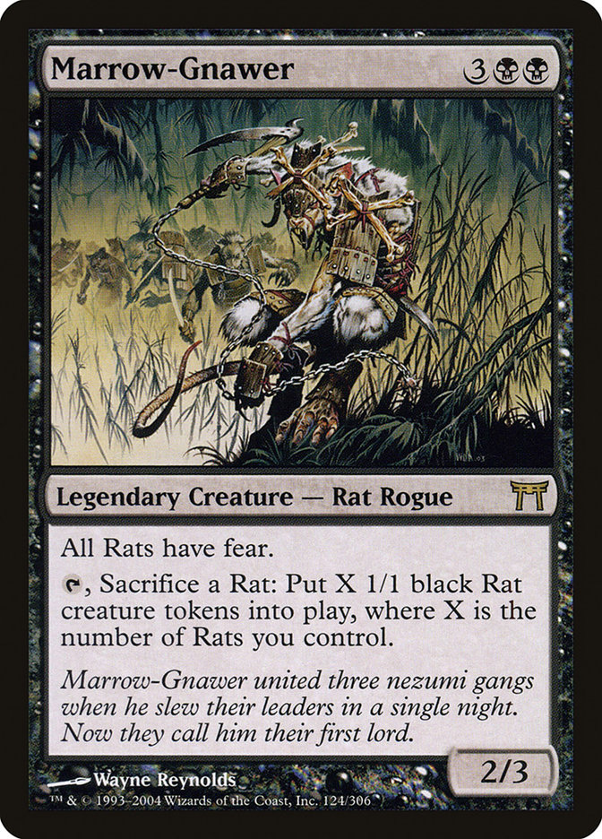 marrow gnawer mtg commander deck Marrow-Gnawer Commander How to play the deck Marrow-Gnawer BLC #079 holo from