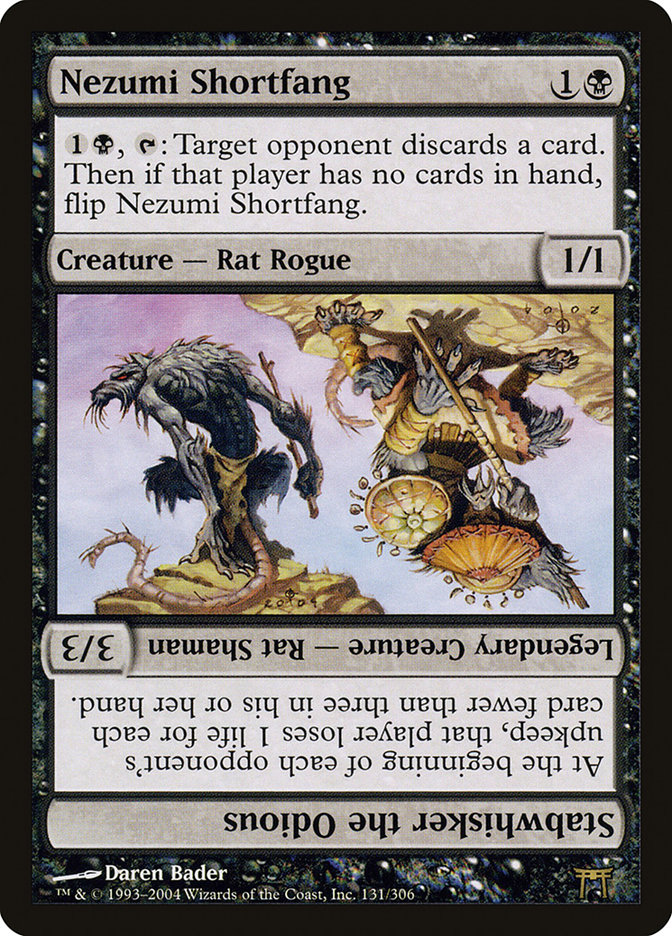 mtg kamigawa flip cards Nezumi Shortfang | Champions of | Modern Out of the four legal