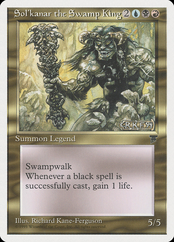 Sol'kanar the Swamp King | Chronicles | Card Kingdom