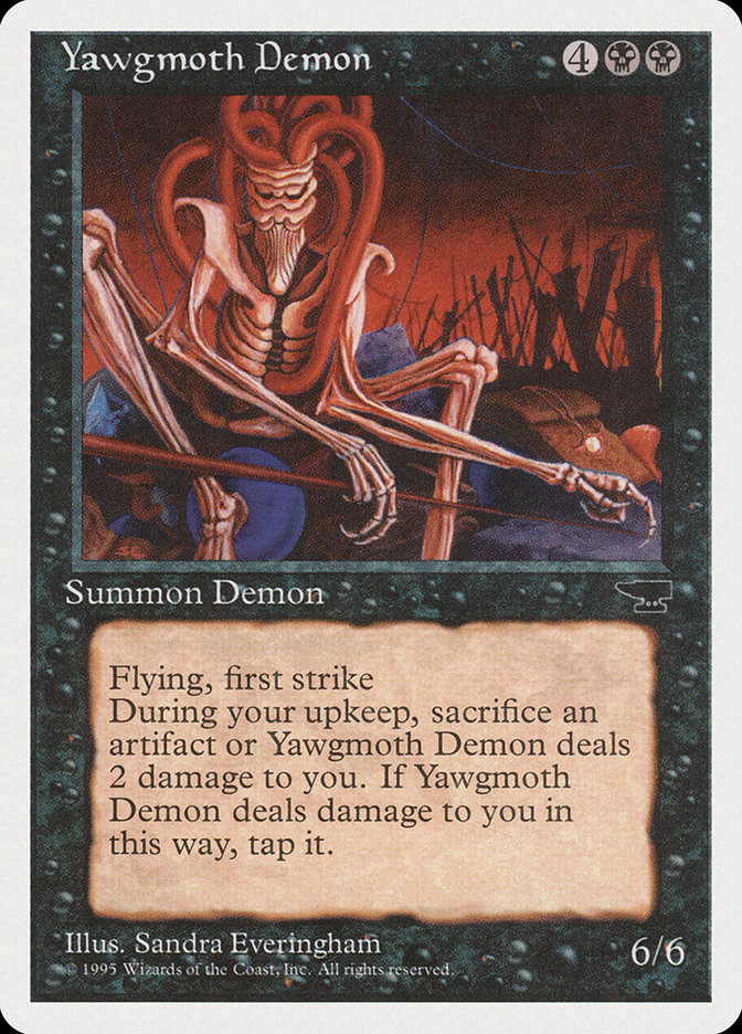 yawgmoth cards mtg Demon List.add(d Yawgmoth + Hi everyone! Continuing