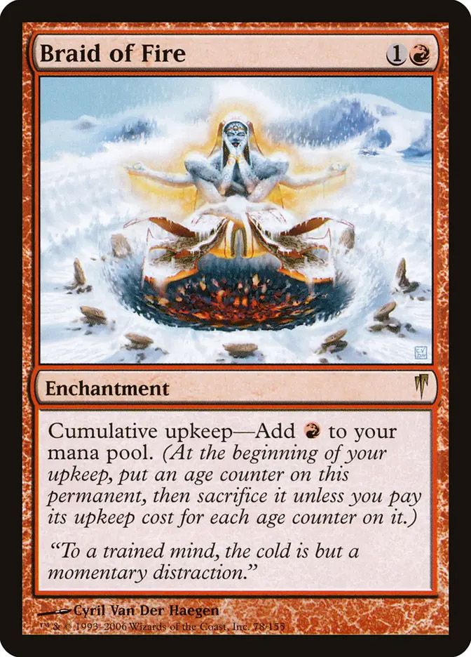 cumulative upkeep cards mtg Reality Twist [Ice Age] Snow Artifact Creature Magic the Gathering Coldsnap Rare