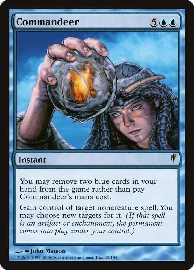 commandeer mtg card Magic the Gathering [059] COLDSNAP Single Card