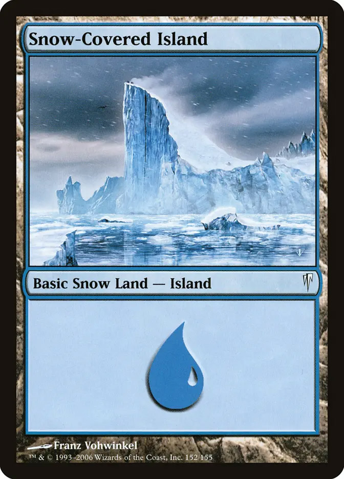 all snow cards mtg ELITE Snow Deck - Blue Green - Full Art Lands - 60 Card - Modern - MTG  NM/M!