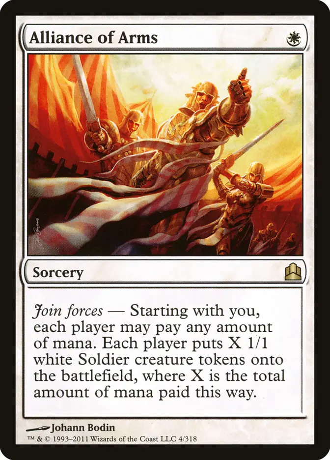 mtg alliance cards Alliance of Arms