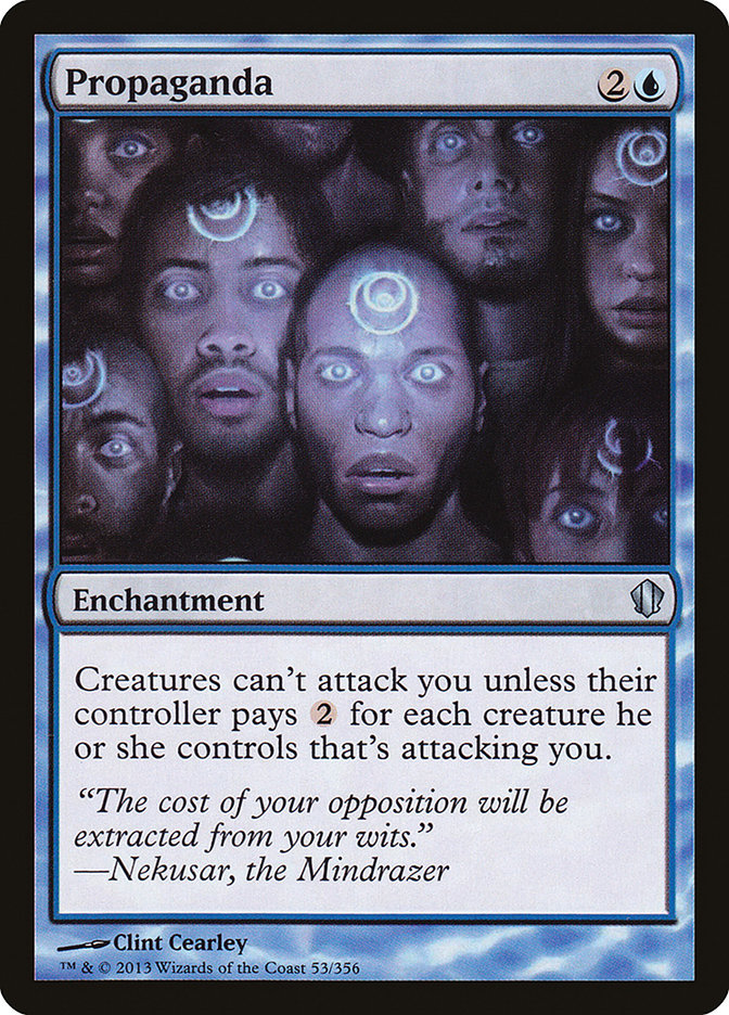 mtg cards similar to propaganda like this? : r/mtg Propaganda 85 Uncommon Universes Beyond Mtg Cards Similar To Propaganda
